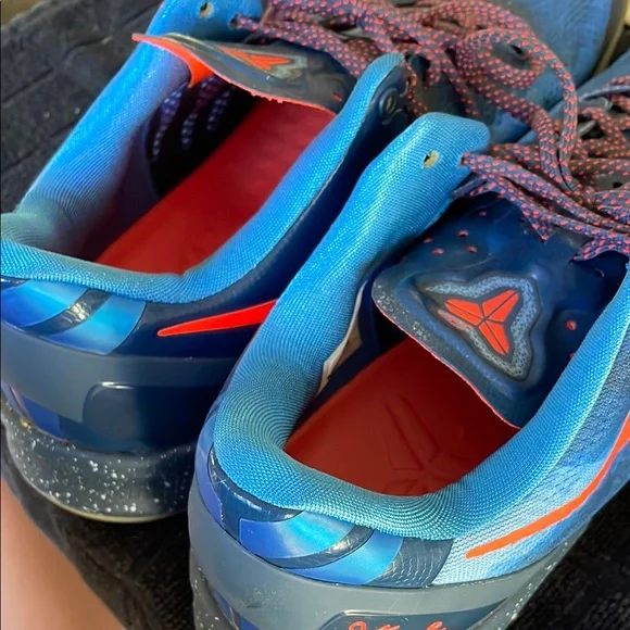 Size 13 - Nike Kobe 8 System Blitz Blue 2013 555035-401 - Picture 7 of 10